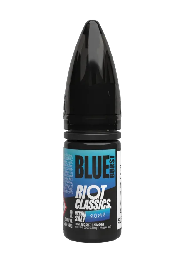 Riot Squad Classics Salt Blue Burst e-liquide 10ml 10mg menthol