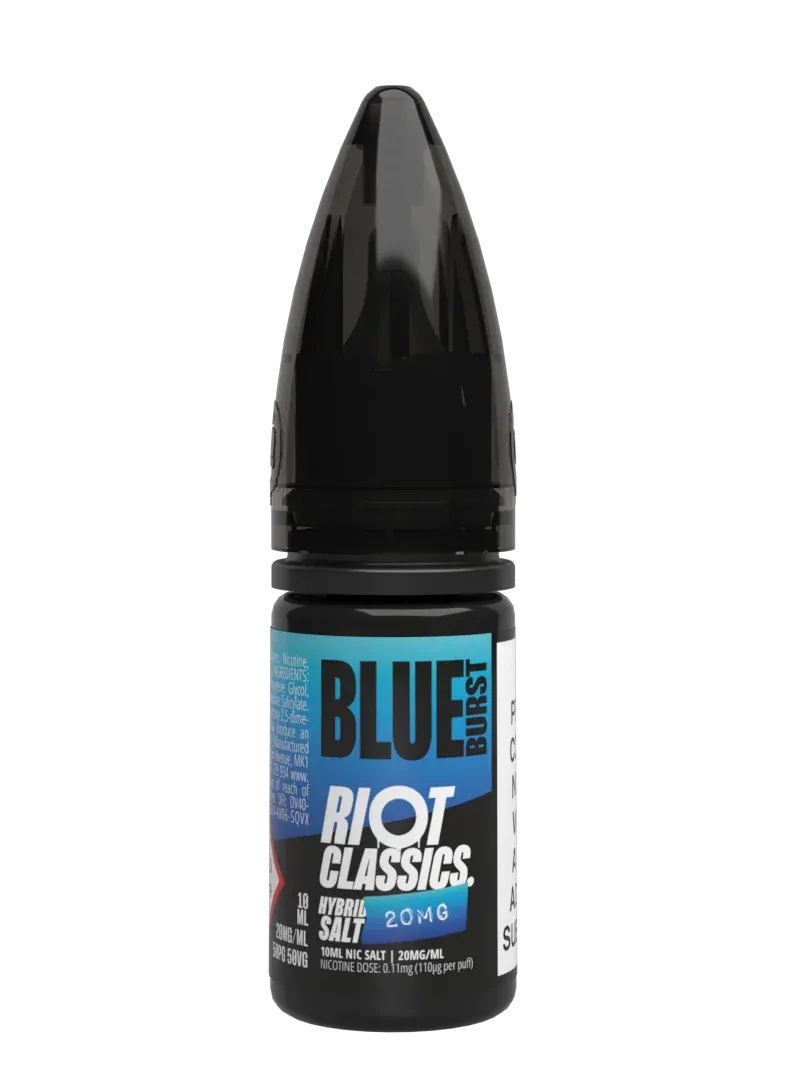 Riot Squad Classics Salt Blue Burst e-liquide 10ml 10mg menthol