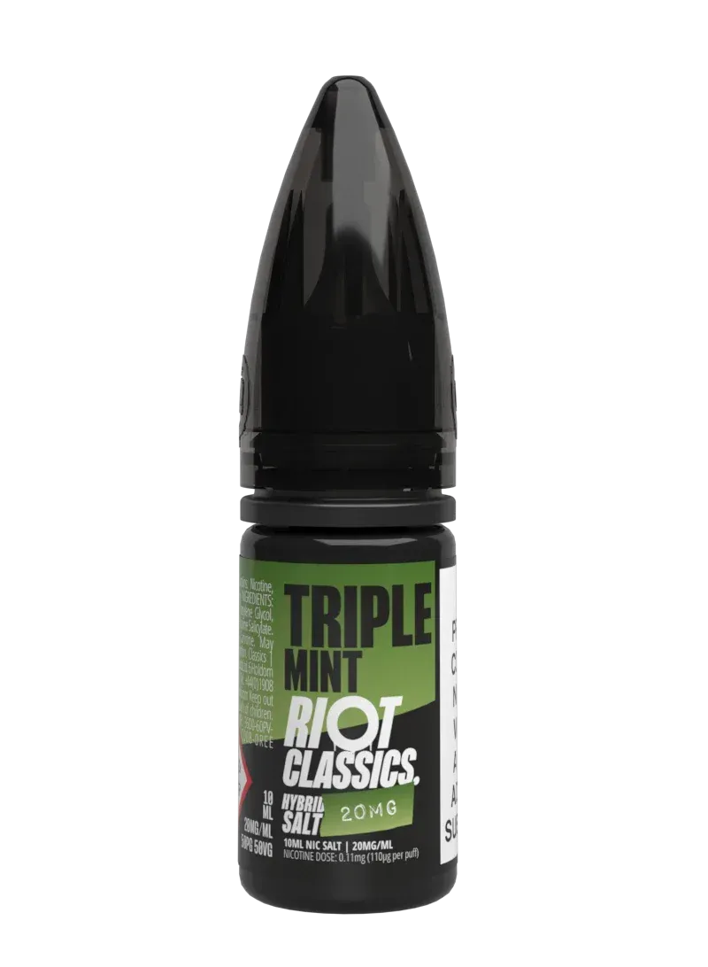 Riot Squad Classics Salt Triple Mint e-liquide 10ml 10mg menthe