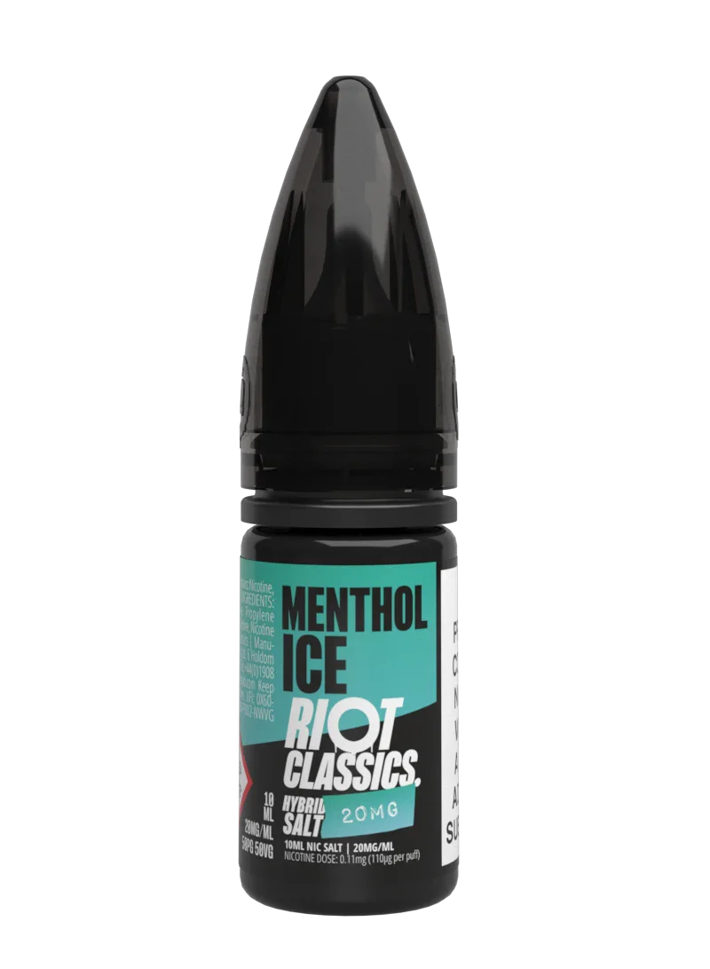Riot Squad Classics Salt Menthol Ice e-liquide 10mg 10ml