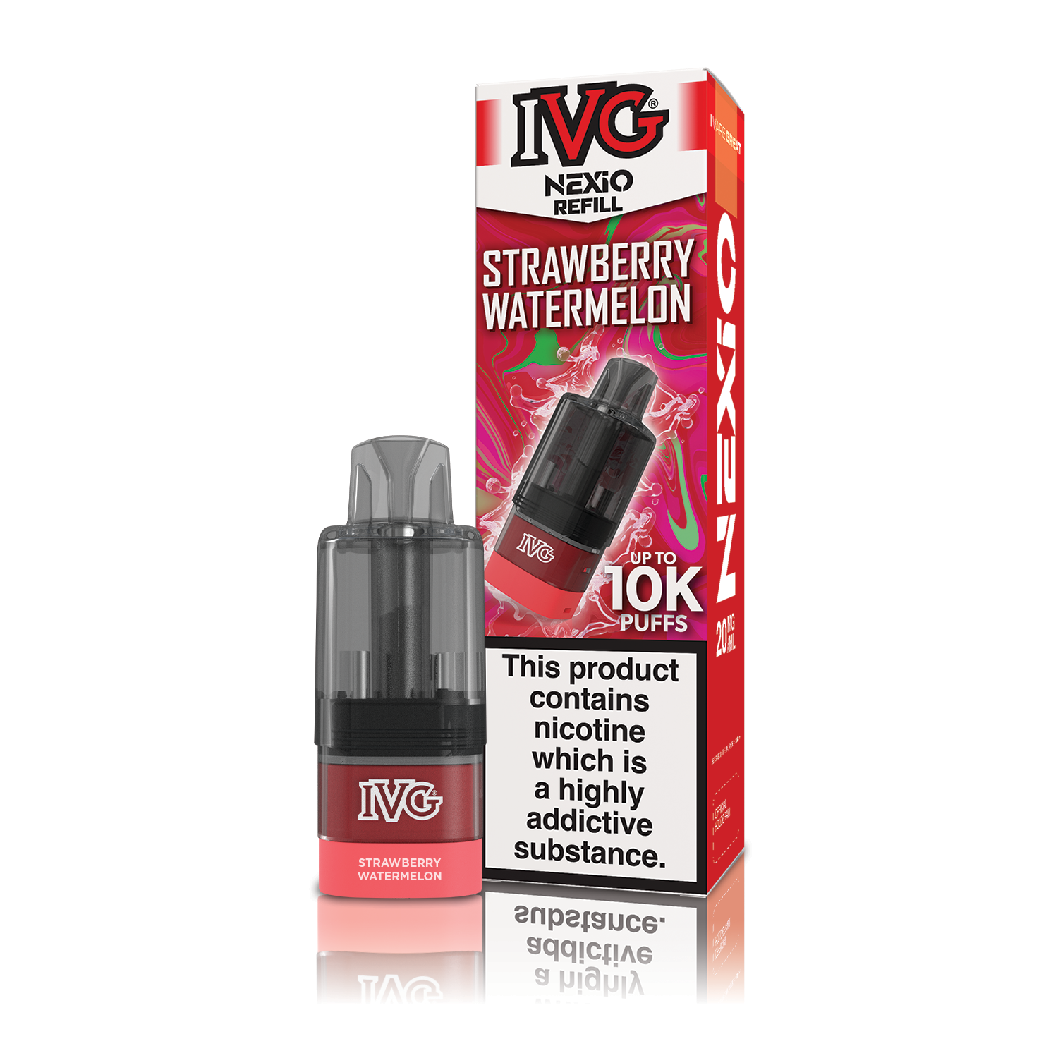 IVG NEXiO Fraise Pasteque pod prerempli 20mg 10ml