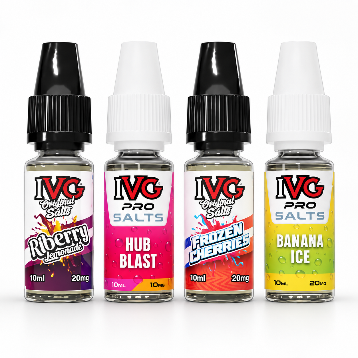 IVG Nic Salts Bundle E-liquide 4x10ml 20mg