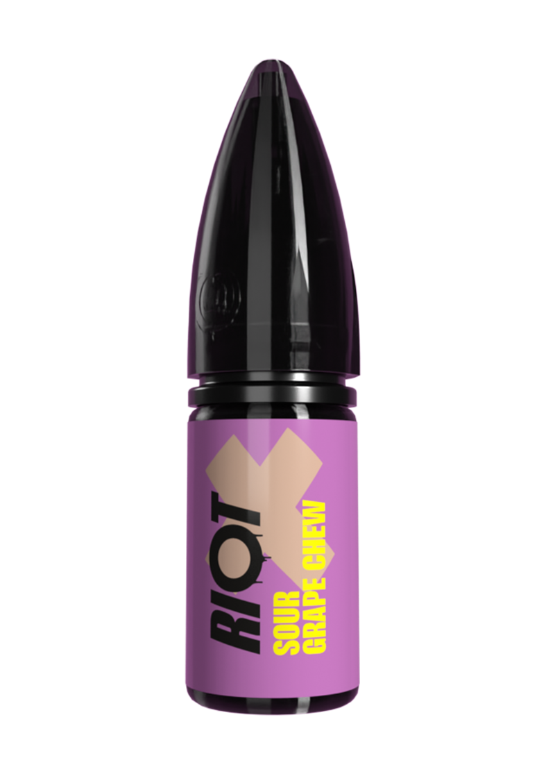 Riot Squad Riot X Sour Grape Chew e-liquide 10ml 10mg glace