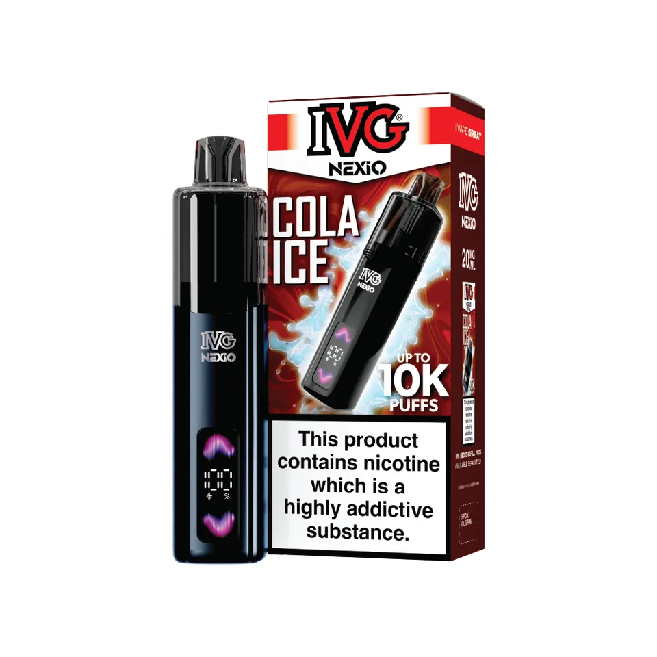 IVG NEXiO Cola Ice kit pod rechargeable 10ml cola glacé 20mg