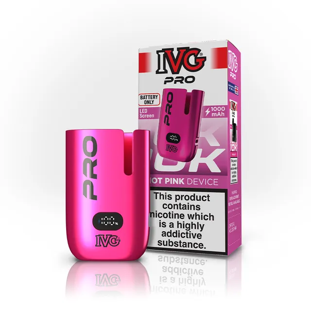 IVG PRO Appareil pod rechargeable rose 1000mAh