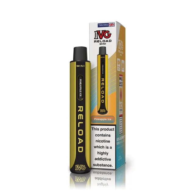 IVG Reload Mini Pineapple Ice kit pod rechargeable 20mg ananas