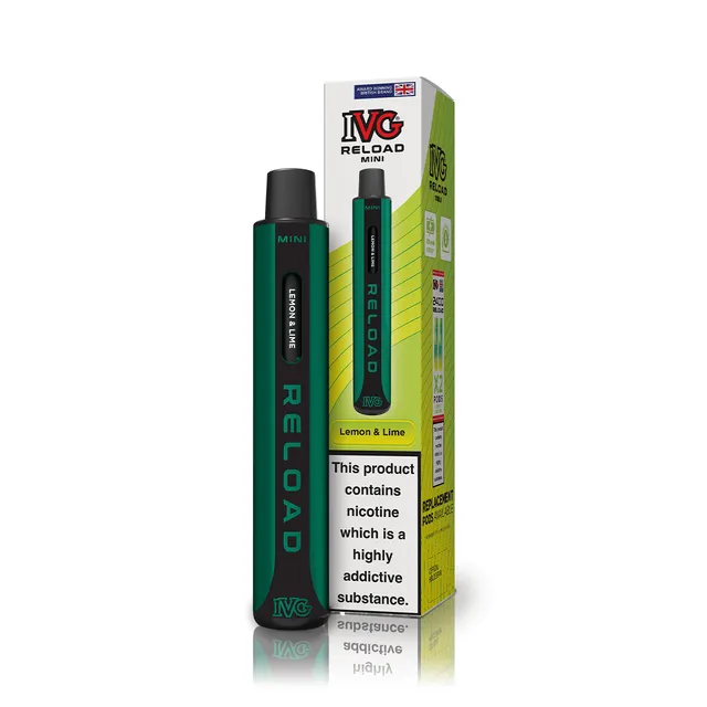 IVG 2400 Reload Mini Kit Pod Citron Lime 20mg