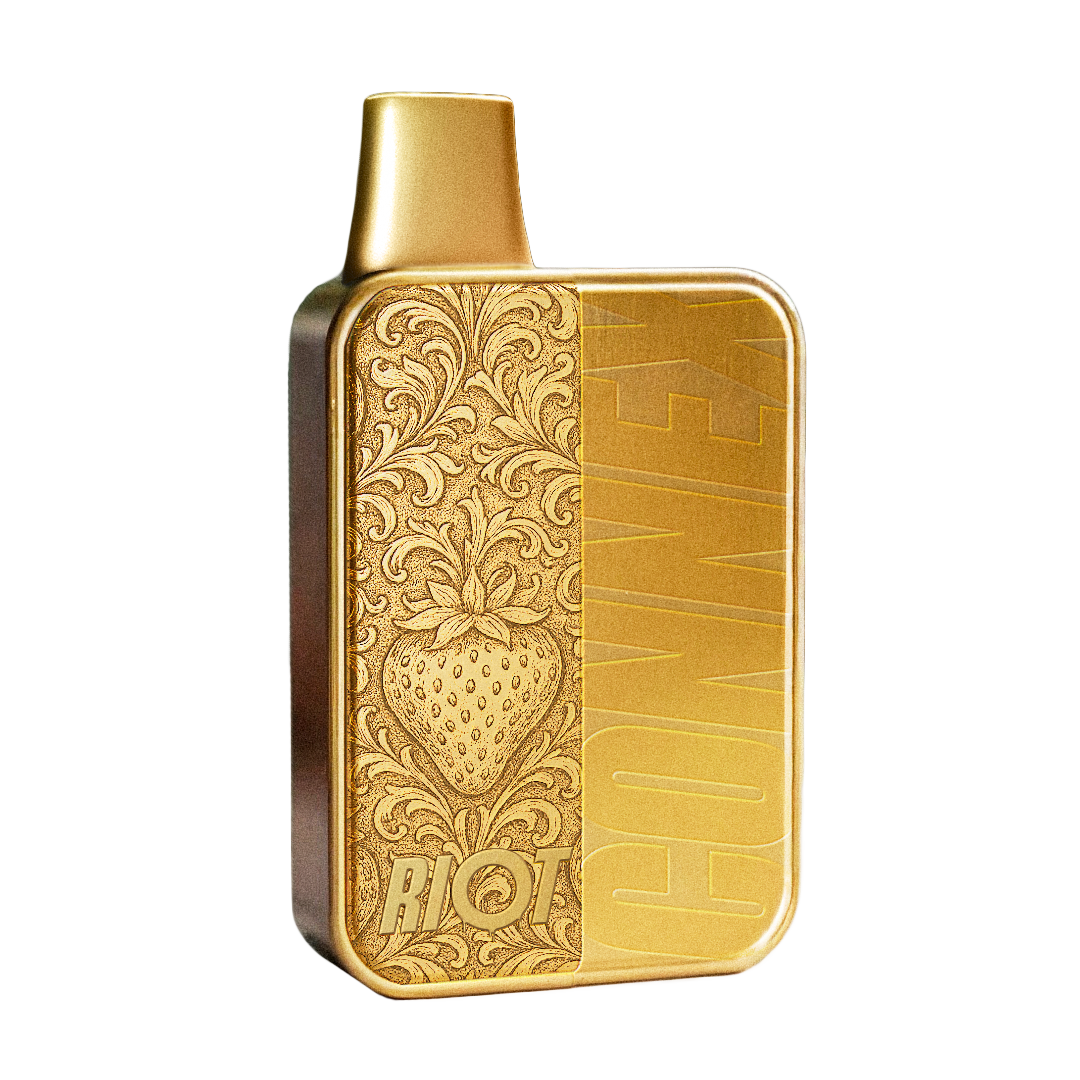 Riot Squad Connex Gold Puff kit pod rechargeable doré