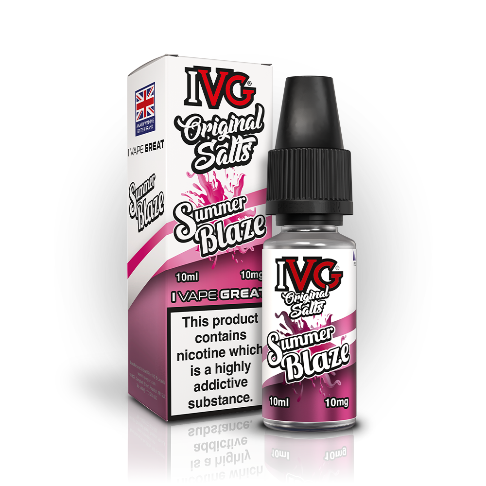 IVG Original Salts Summer Blaze E-liquide 10ml 20mg Baie