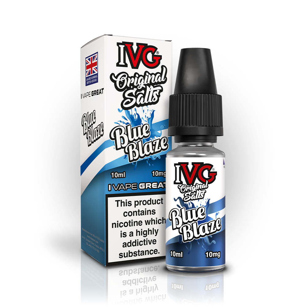 IVG Original Salts Blue Blaze e-liquide 10ml framboise bleue