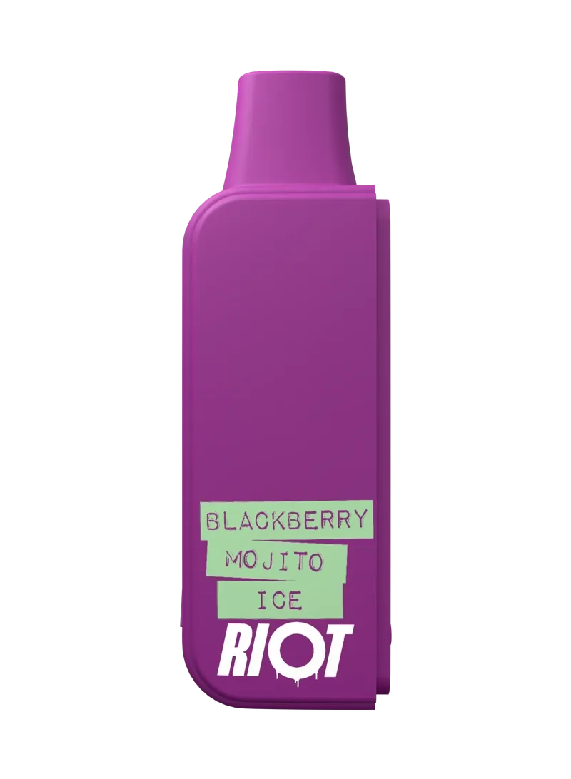 Riot Squad Connex Blackberry Mojito Ice pod 10mg mûre menthe