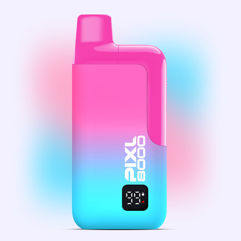 PIXL 8000 PIXL Dust puff rechargeable 20mg fraise glace