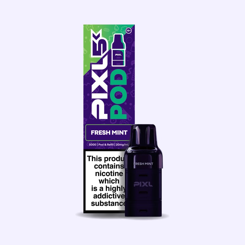 PIXL 5K Fresh Mint pod prérempli 20mg menthe glaciale