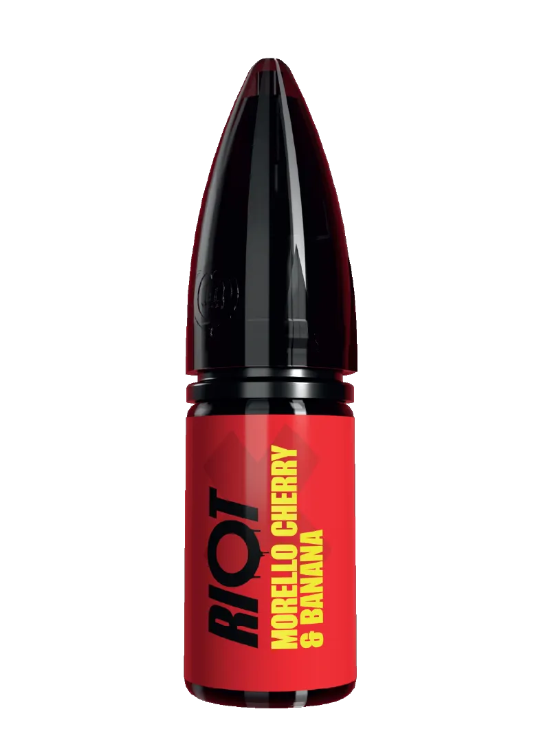 Riot Squad Riot X Morello Cherry Banana e-liquide 10ml 10mg cerise