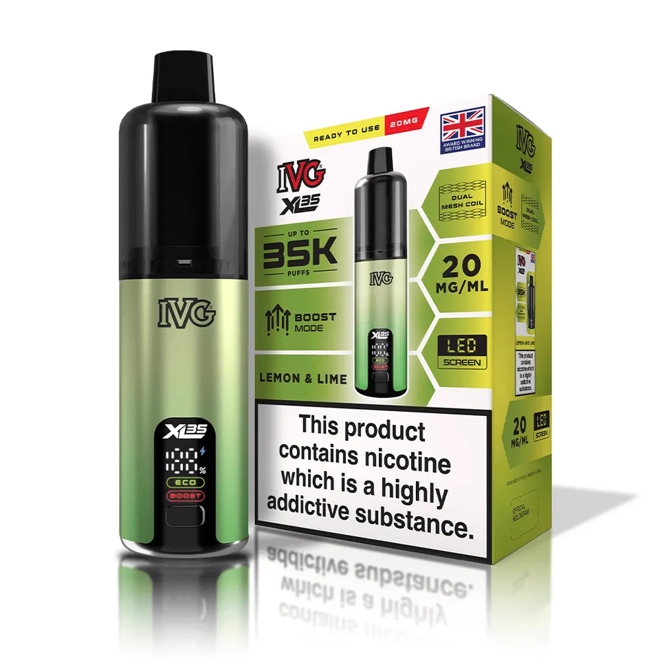 IVG XL35 Lemon Lime Kit Pod Rechargeable 22ml