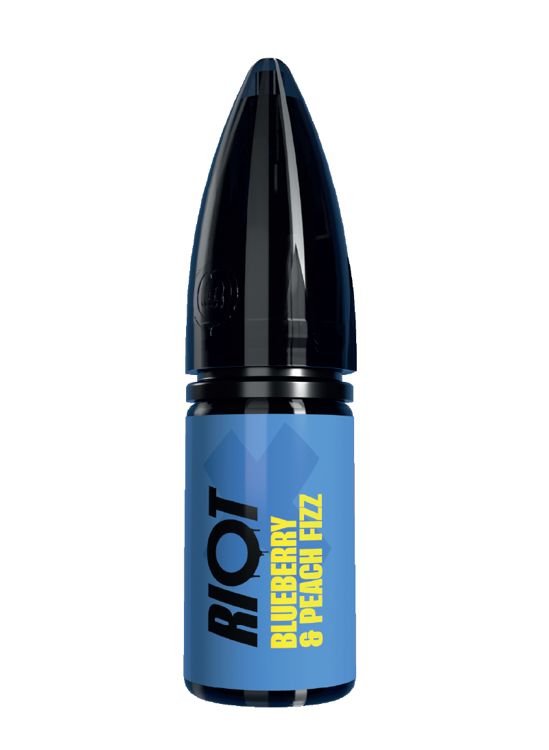 Riot Squad Riot X Blueberry Peach Fizz e-liquide 10mg 10ml pêche