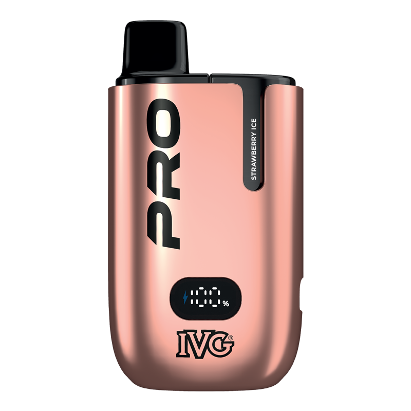 IVG PRO Strawberry Ice kit pod 10K 20mg